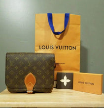 Load image into Gallery viewer, Authentic Louis Vuitton Cartouchiere Monogram Crossbody Shoulder Bag