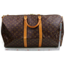 Load image into Gallery viewer, Louis Vuitton Boston Bag Keepall Bandouliere 55 M41414 Browns Monogram 1128310