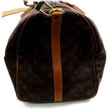Load image into Gallery viewer, Louis Vuitton Boston Bag Keepall Bandouliere 55 M41414 Browns Monogram 1128310