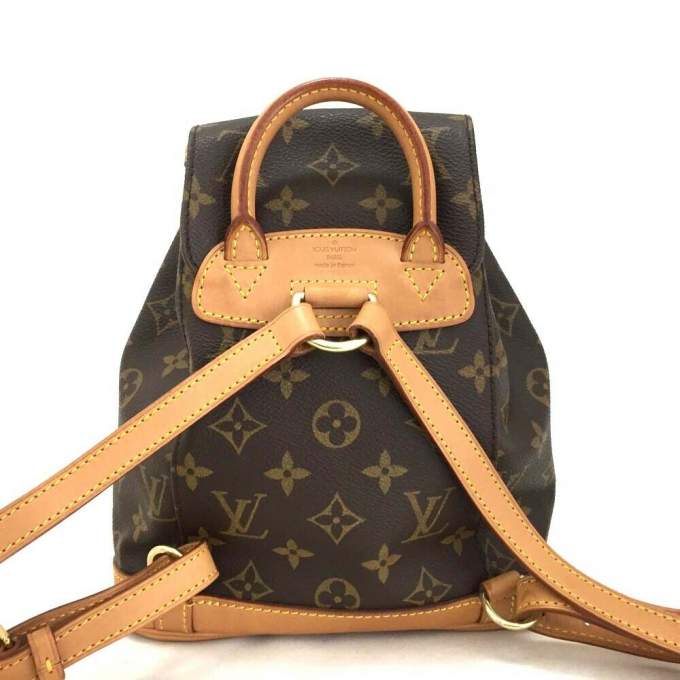 100% Authentic Louis Vuitton Monogram Mini Montsouris Backpack / PBDG