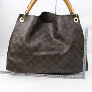 Louis Vuitton Hand Bag Artsy MM M40249 Browns Monogram 903547